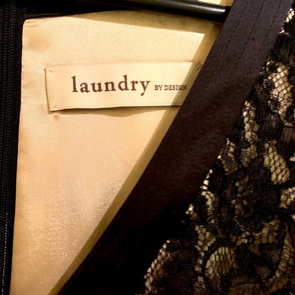 LBD Little Black Dress Petite size 10 Laundry - Picture 1 of 3